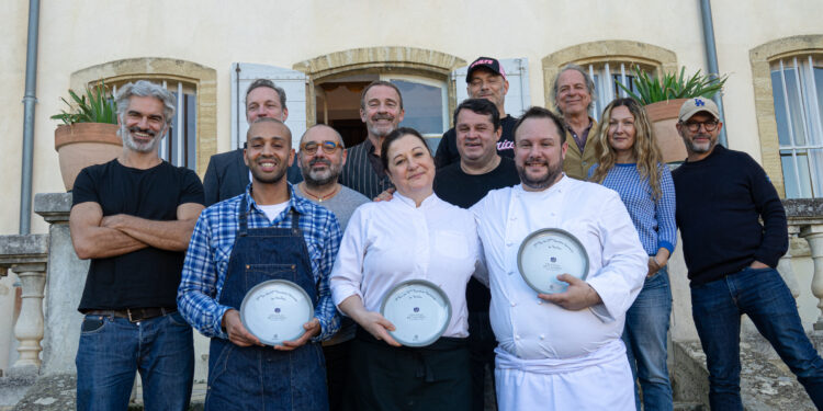 Rencontres Gourmandes de Vaudieu Saison 14, Episode 1 : le dessert de Nathalie Gruot arrive en tête