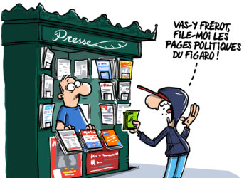 Une députée droguée par un sénateur vue par Wingz pour l’Echo du Mardi