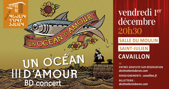(Vidéo) «Un océan d’amour» en BD concert ce vendredi à Cavaillon