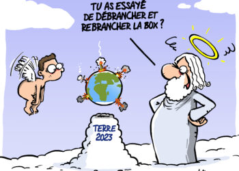 Le Monde en 2023 vu par Wingz pour l’Echo du Mardi