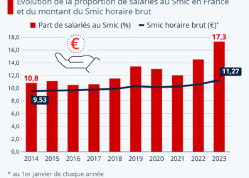 Marché du travail : de plus en plus de smicards en France
