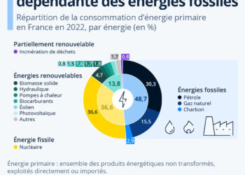 La France toujours très dépendante des énergies fossiles
