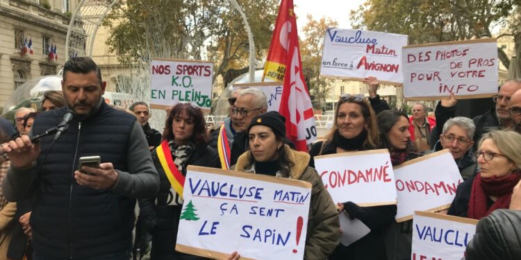 Presse : « Je suis Vaucluse Matin »