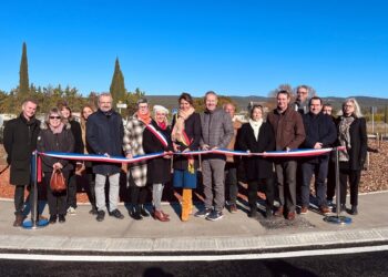 Cabrières d&rsquo;Avignon : inauguration du nouveau carrefour giratoire