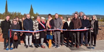 Cabrières d&rsquo;Avignon : inauguration du nouveau carrefour giratoire