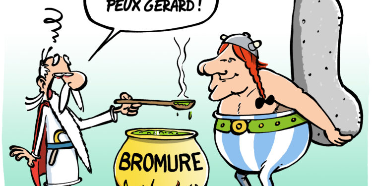 L’actu de Gérard Depardieu vue par Wingz pour l’Echo du Mardi