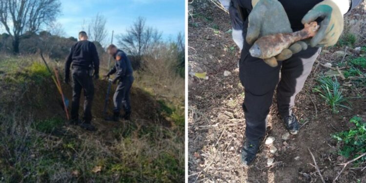 Saint-Didier : partis débusquer des sangliers, les chasseurs découvrent un obus de la seconde guerre mondiale