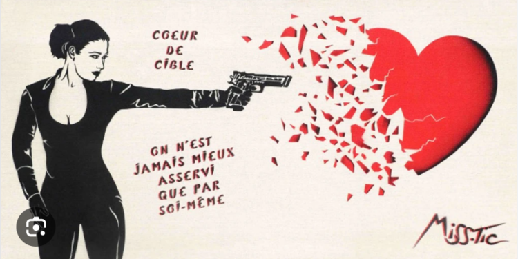 (Vidéo) Avignon, Quand Miss.Tic enflamme le Palais des papes ‘A la vie à l’Amor’