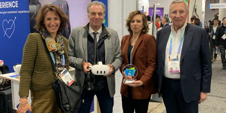 Renaud Muselier teste le spectacle immersif L’Odyssée Sonore à Las Vegas