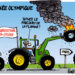 Les agriculteurs en colère vu par Wingz pour l’Echo du Mardi