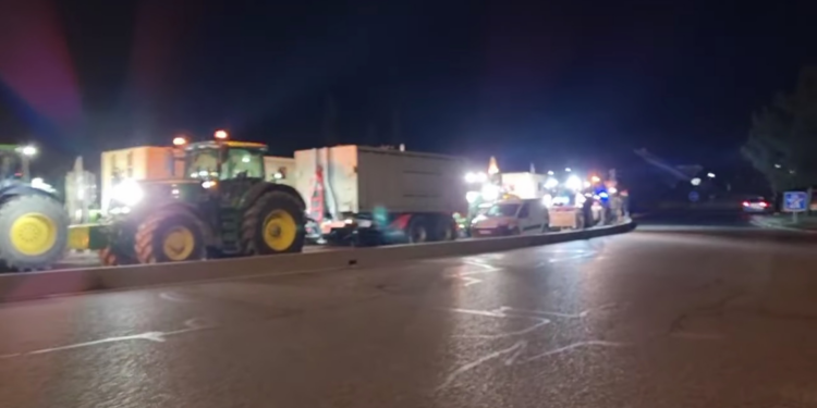 Manifestation des agriculteurs : l’A7 et l’A9 encore fermés dans le sens Sud-Nord