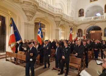 Les gendarmes célèbrent leur patronne Sainte-Geneviève