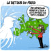Le retour du froid vu par Wingz pour l’Echo du Mardi