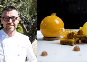 La recette de streusel noisette du chef Michel Hulin