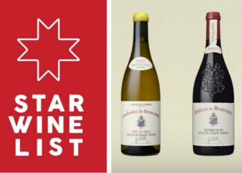 Châteauneuf-du-Pape : le Château de Beaucastel parmi les 100 vins les plus proposés au monde dans les restaurants gastronomiques