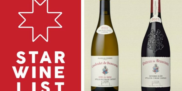 Châteauneuf-du-Pape : le Château de Beaucastel parmi les 100 vins les plus proposés au monde dans les restaurants gastronomiques