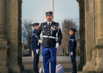 Le lieutenant Vincent Bertin prend la tête du Peloton Autoroute d’Orange