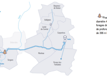 Coupure d’eau programmée le 27 février 2024 à Carpentras et sur 7 communes avoisinantes