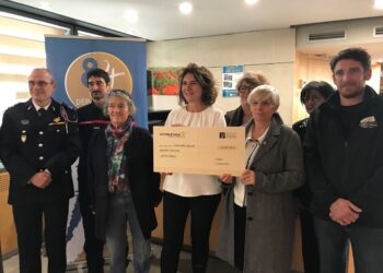 Le Département de Vaucluse remet un chèque de 2 948€ au Téléthon