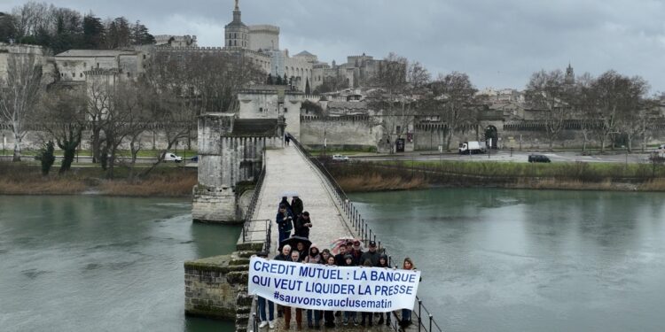Les salariés de Vaucluse Matin continuent de se mobiliser contre son démantèlement