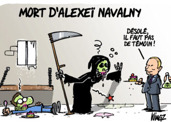 Le décès d’Alexeï Navalny vu par Wingz pour l’Echo du Mardi