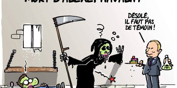 Le décès d’Alexeï Navalny vu par Wingz pour l’Echo du Mardi