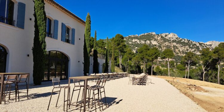 Domaine de Coyeux, haut-lieu de la viticulture au-dessus de Beaumes-de-Venise