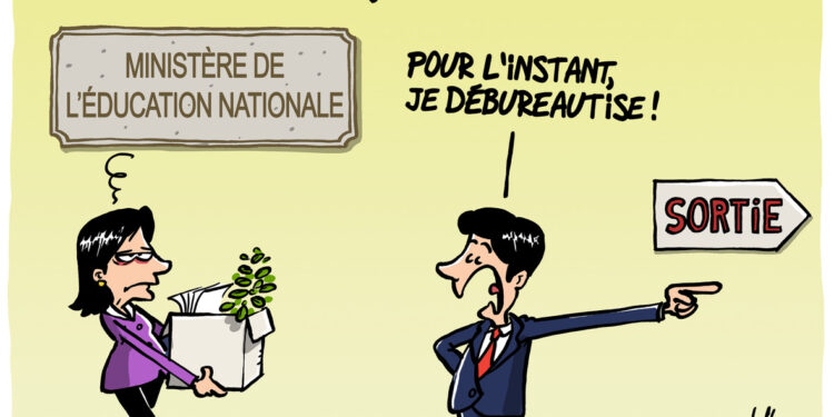 Le remaniement vu par Wingz pour l’Echo du Mardi