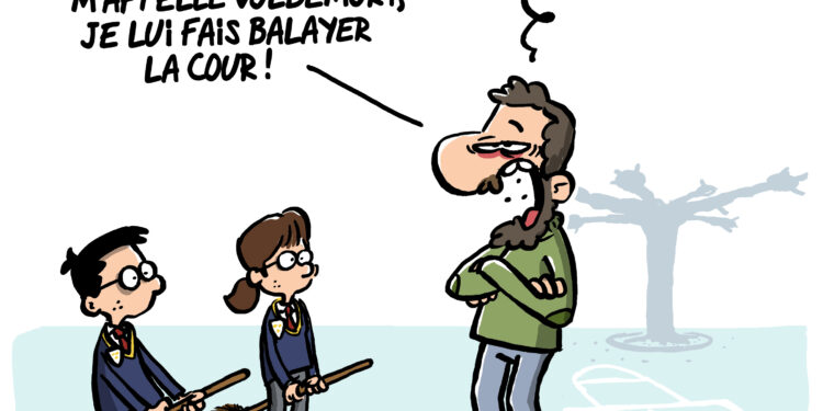 L’uniforme à l’école vu par Wingz pour l’Echo du Mardi