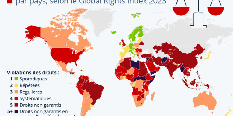 Où les travailleurs sont-ils les mieux (et les moins bien) protégés ?
