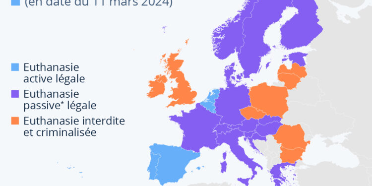 Où en Europe le « droit de mourir » est-il légal ?
