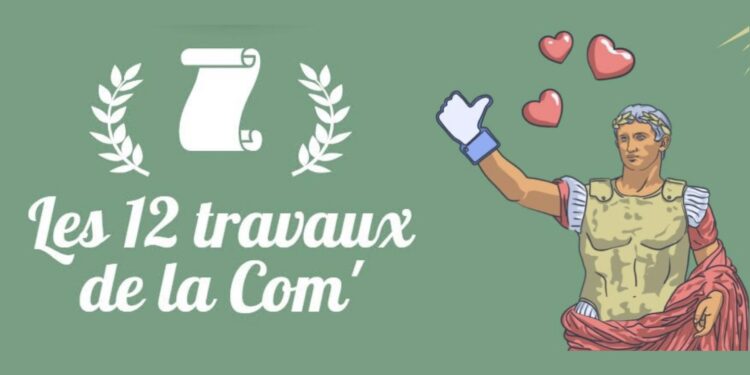 Les 12 Travaux de la Com’ : un concours organisé dans le cadre des Arènes de la Com’