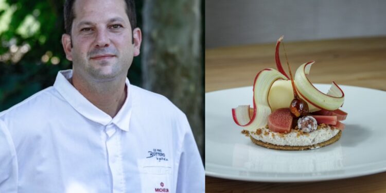 La recette de tartelette à la rhubarbe du chef Nicolas Bottero