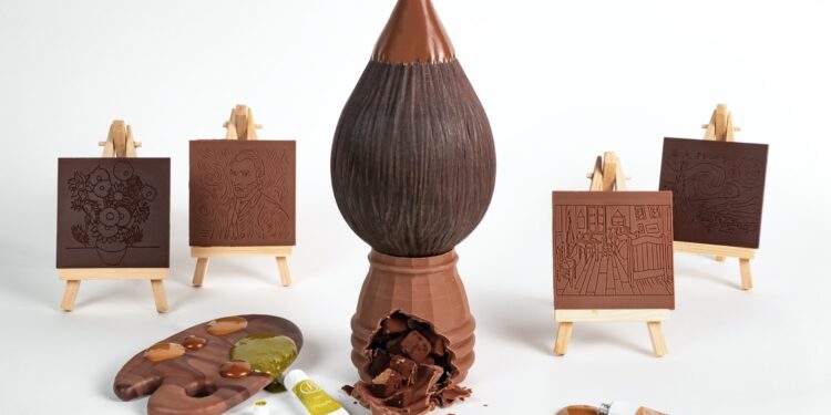 La Chocolaterie Baumanière sort les pinceaux et la peinture pour Pâques
