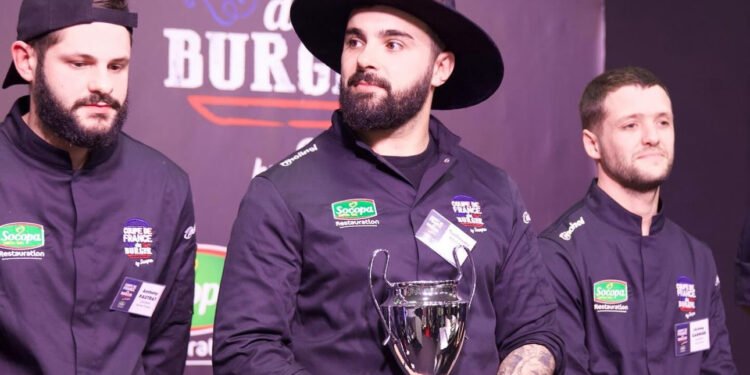 Guillaume Redon remporte la 3e place de la Coupe de France de burger