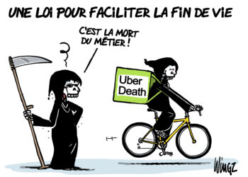 La loi de fin de vie vue par Wingz pour l’Echo du Mardi