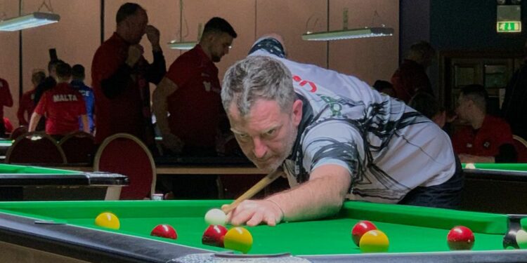 Le ‘chef cuisto’ caumontois termine septième du championnat européen de billard