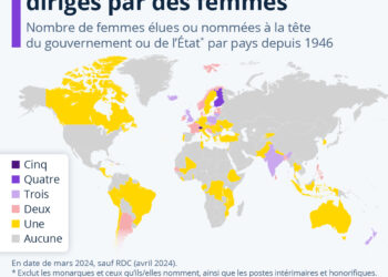 Les pays qui ont déjà été dirigés par des femmes