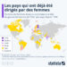 Les pays qui ont déjà été dirigés par des femmes