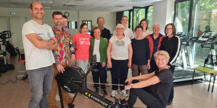 Cancer : un rameur pour les patients de l’institut Sainte-Catherine