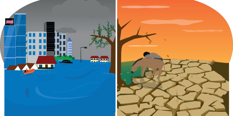 Entre crue et sécheresse