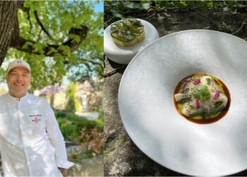 La recette de raviole de tourteau du chef Christophe Chiavola