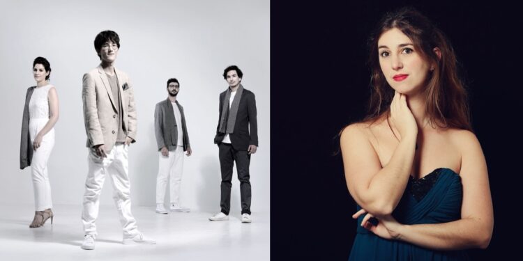 Le quatuor Hanson et la pianiste Celia Oneto Bensaid ce mardi à l’Opéra Grand Avignon