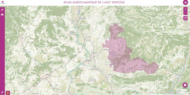 Réchauffement climatique : l’AOC Ventoux prépare la vigne du futur grâce à un outil de cartographie unique