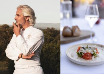 La recette de truite de la Sorgue du chef Xavier Mathieu