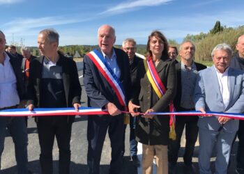 Le département de Vaucluse inaugure la première tranche de la déviation Sud-Ouest de Pertuis