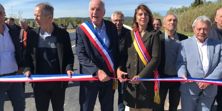 Le département de Vaucluse inaugure la première tranche de la déviation Sud-Ouest de Pertuis