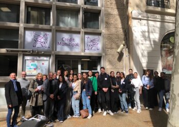 Le Crédit Municipal d’Avignon reçoit des étudiants en BTS Economie Sociale et Familiale