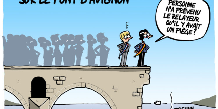 Avignon : le parcours de la flamme olympique vu par Wingz pour l’Echo du Mardi