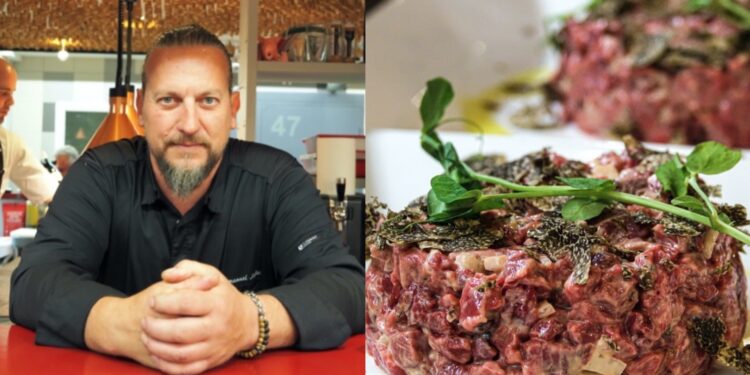 La recette de tartare de bœuf du chef Emmanuel Leblay